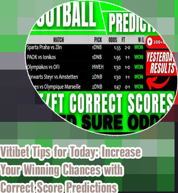 Vitibet correct score tips